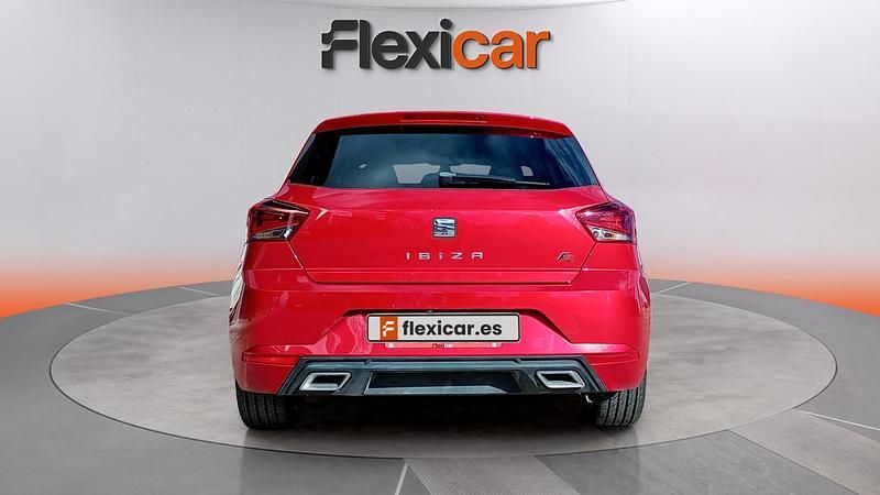 Usado Seat Ibiza FR 116 CV (85 kW) 2019 Rojo Berlina