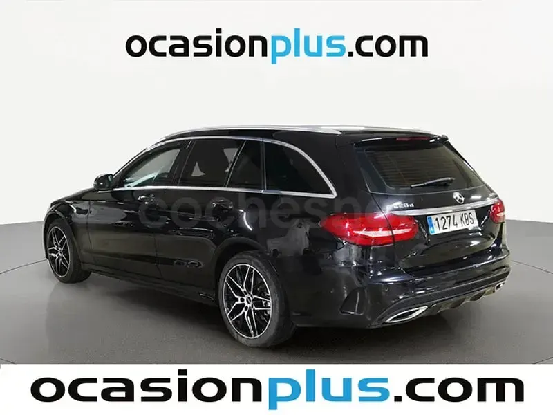 Usado Mercedes C220 170 CV (125 kW) 2017 Negro Familiar