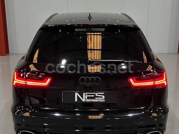 Usado Audi A6 S-Line 320 CV (235 kW) 2016 Negro Familiar