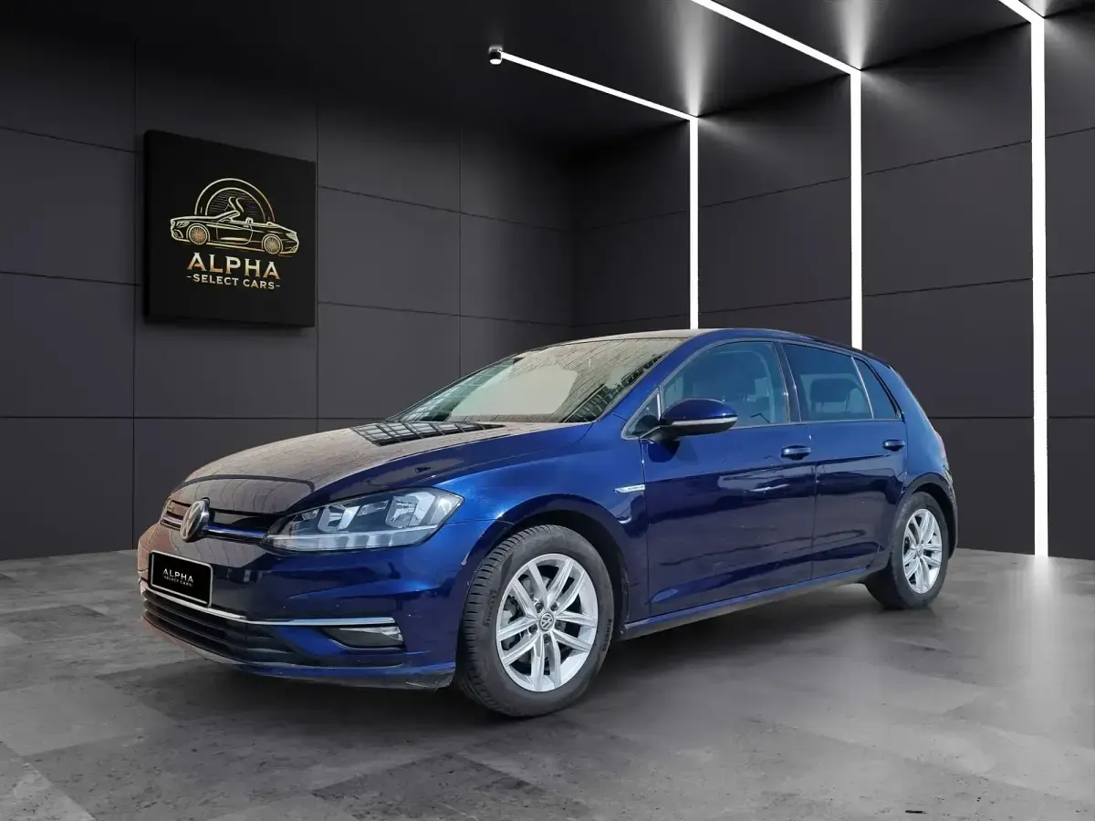 Usado VW Golf VII Business 130 CV (95 kW) 2019 Azul Berlina