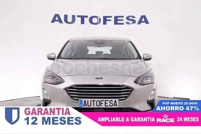 Usado Ford Focus Trend+ 125 CV (91 kW) 2021 Gris Berlina