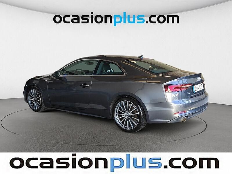 Usado Audi A5 S-Line 190 CV (139 kW) 2019 Gris Coupe