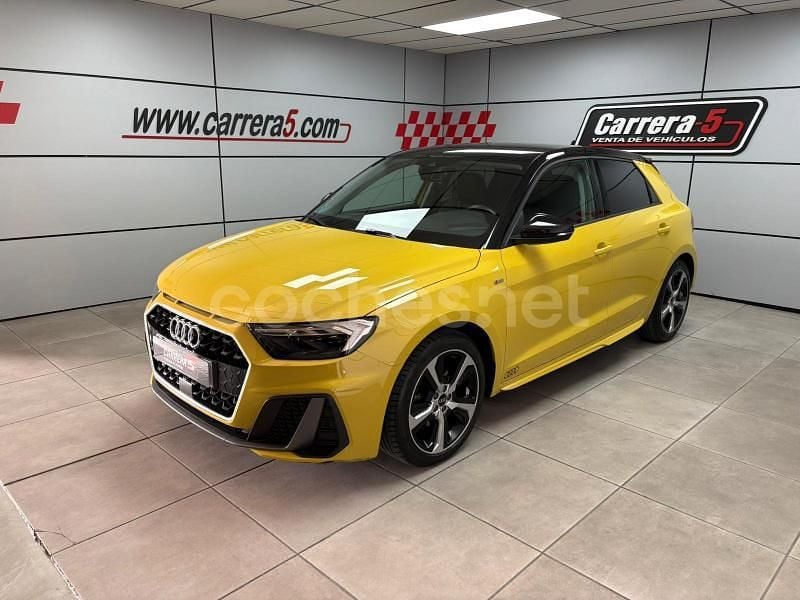 Usado Audi A1 Sportback S-Line 150 CV (110 kW) 2022 Amarillo Utilitario