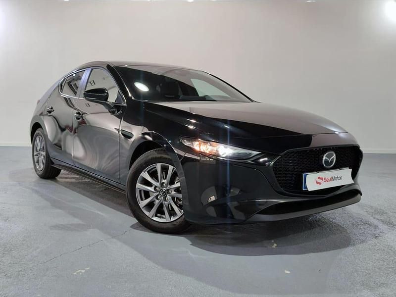 Negro Usado 2021 Mazda 3 Berlina | 19.499 € (Precio justo) - Imagen 1/4