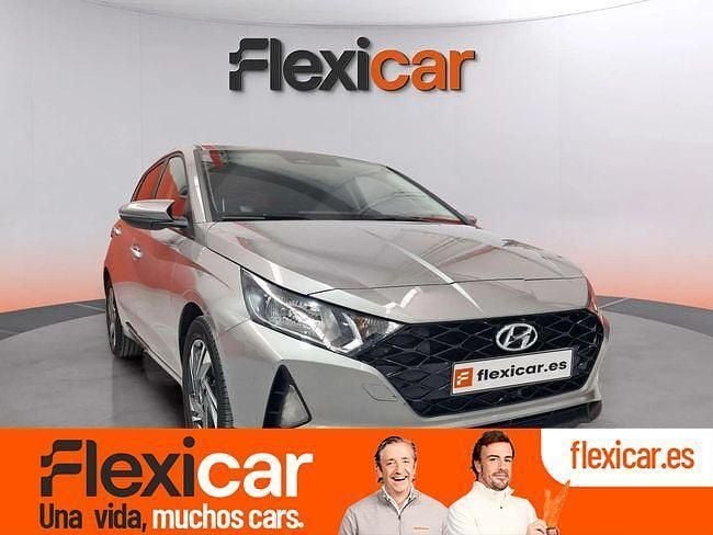 Gris Usado 2022 Hyundai i20 Berlina | 15.870 € (Precio justo) - Imagen 1/4