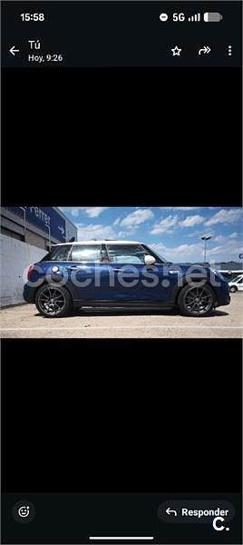 Usado Mini Cooper S 192 HP (141 kW) 2016 Azul Citadino