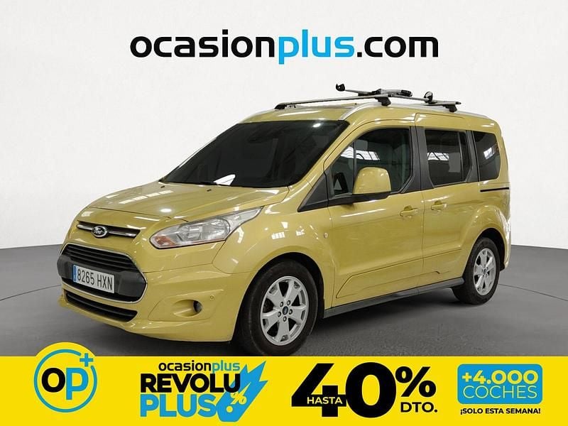 Usado Ford Tourneo Connect Titanium 95 CV (69 kW) 2014 Amarillo Monovolumen