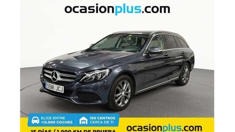 Gris Usado 2015 Mercedes C220 Familiar | 20.490 € (Precio justo) - Imagen 1/4