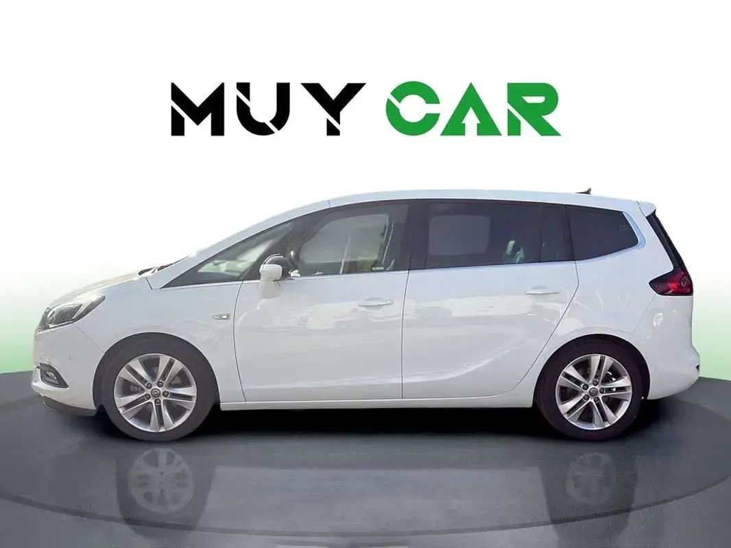 Usado Opel Zafira Excellence 140 CV (102 kW) 2018 Blanco Monovolumen