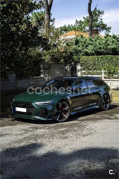 Verde Usado 2022 Audi RS6 Ambiente Familiar | 105.000 € (Precio justo) - Imagen 1/4