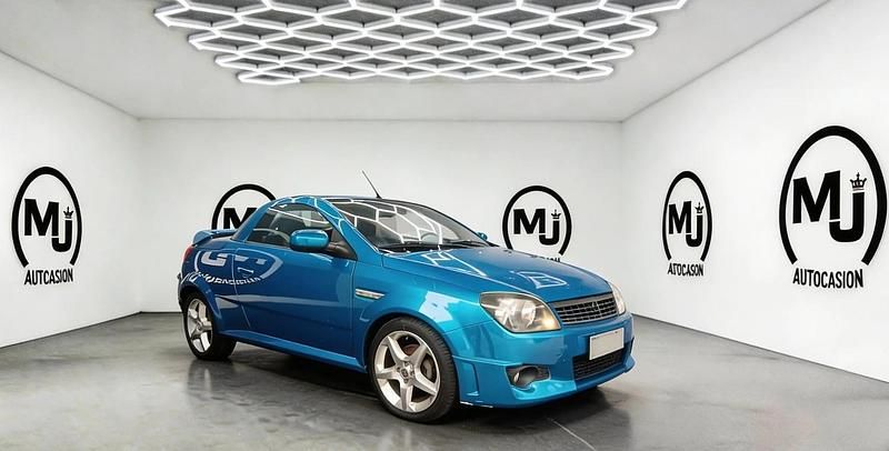 Usado Opel Tigra Sport 90 CV (66 kW) 2006 Azul Descapotable