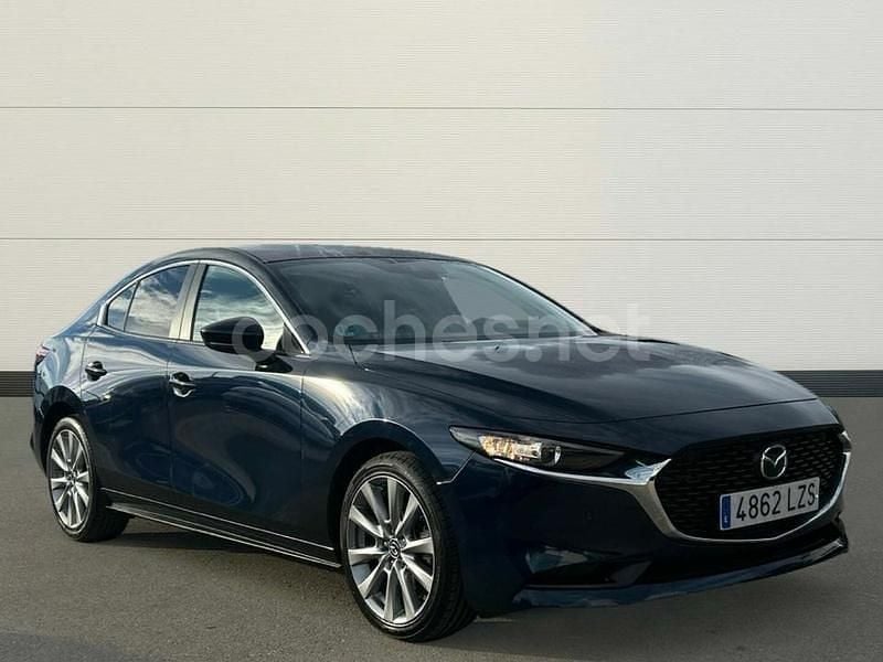 Azul Usado 2022 Mazda 3 Berlina | 21.500 € (Precio justo) - Imagen 1/4