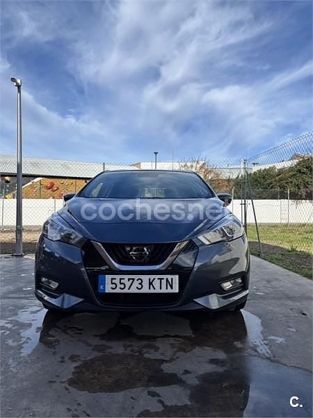 Usado Nissan Micra N-Connecta 100 CV (73 kW) 2019 Gris / plata Berlina