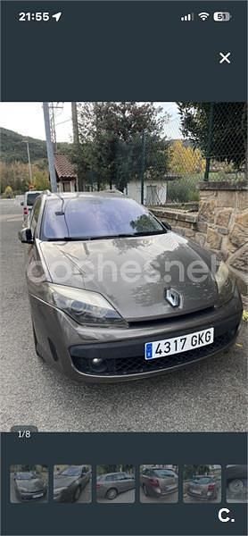 Usado Renault Laguna III Expression 130 CV (95 kW) 2008 Beige Familiar