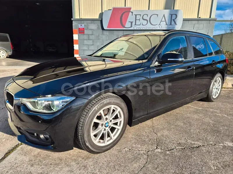 Usado BMW 320 Efficient Dynamics 163 CV (119 kW) 2016 Negro Familiar