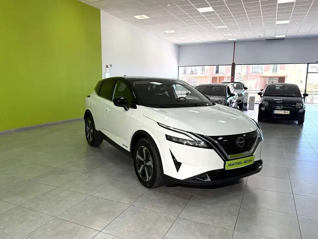 Usado Nissan Qashqai N-Connecta 190 CV (139 kW) 2023 Blanco SUV
