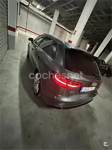 Usado Audi A3 S-Line 180 CV (132 kW) 2014 Gris / plata Berlina