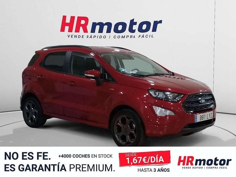 Usado Ford Ecosport ST-Line 126 CV (92 kW) 2022 Rojo SUV
