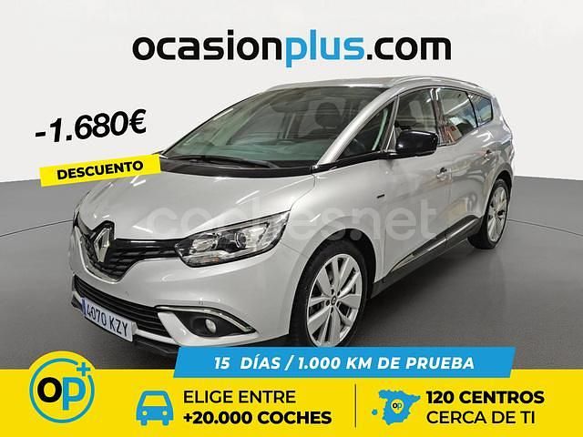 Gris / plata Usado 2019 Renault Grand Scénic IV LIMITED Monovolumen | 18.490 € (Un poco caro) - Imagen 1/4