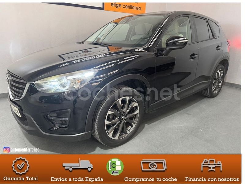 Negro Usado 2017 Mazda CX-5 Luxury SUV | 17.990 € (Un poco caro) - Imagen 1/4