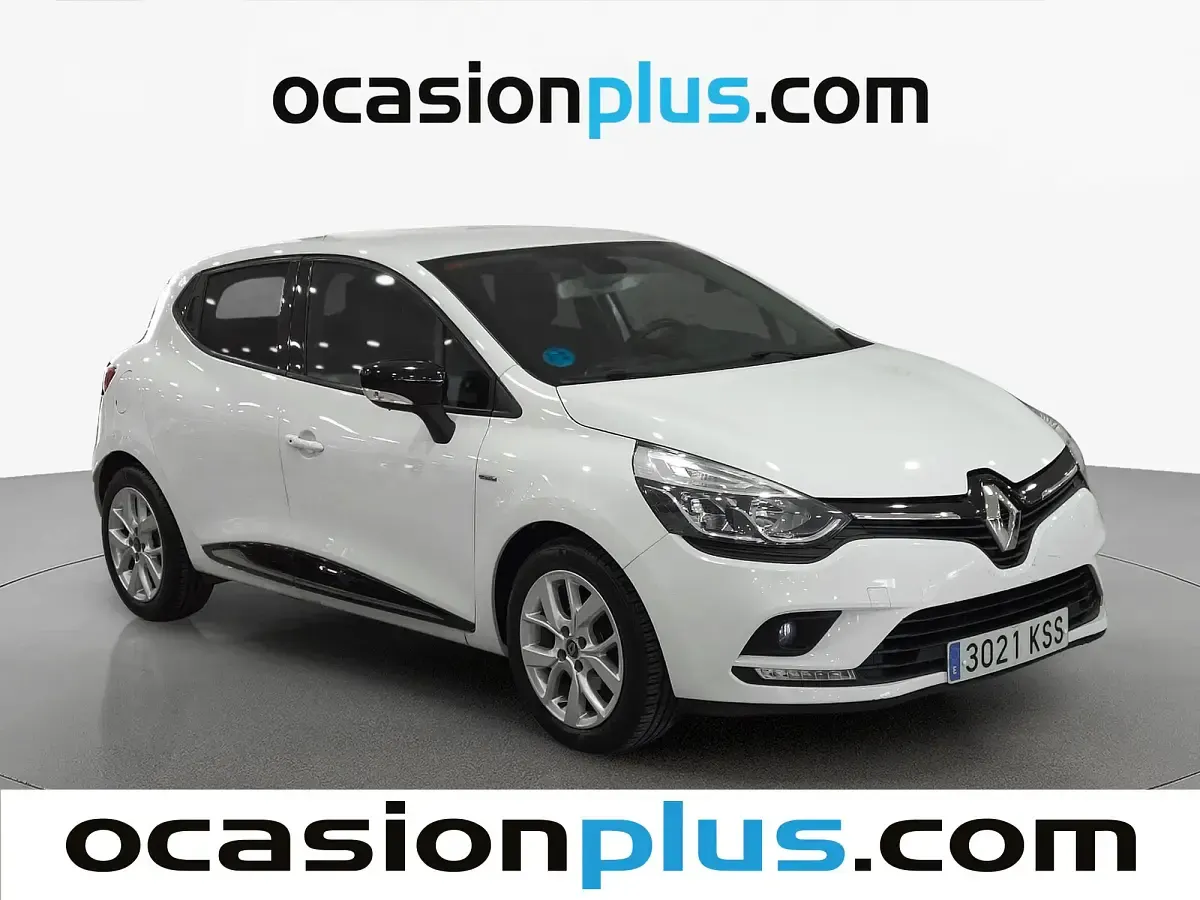Usado Renault Clio LIMITED 75 CV (55 kW) 2018 Blanco Utilitario
