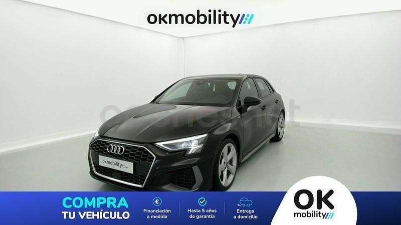 Usado Audi A3 S-Line 150 CV (110 kW) 2023 Negro Berlina