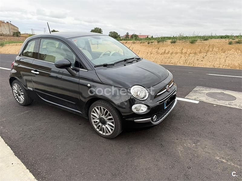 Negro Usado 2016 Fiat 500 Lounge Berlina | 7800 € (Precio justo) - Imagen 1/4