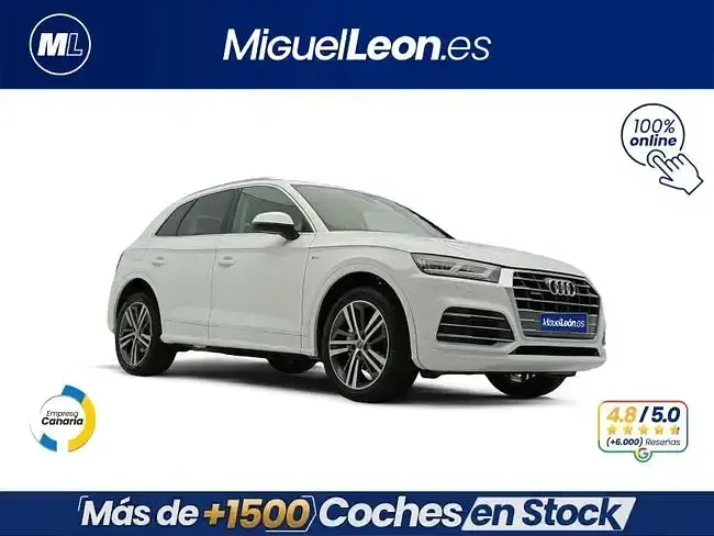 Usado Audi Q5 S-Line 190 CV (139 kW) 2019 Blanco SUV