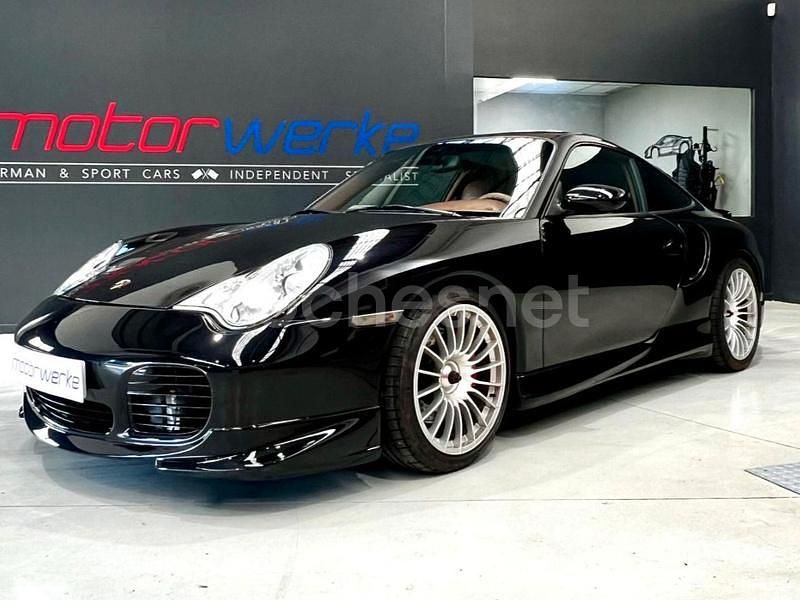 Negro Usado 2002 Porsche 911 Turbo Coupe | 62.900 € - Imagen 1/4