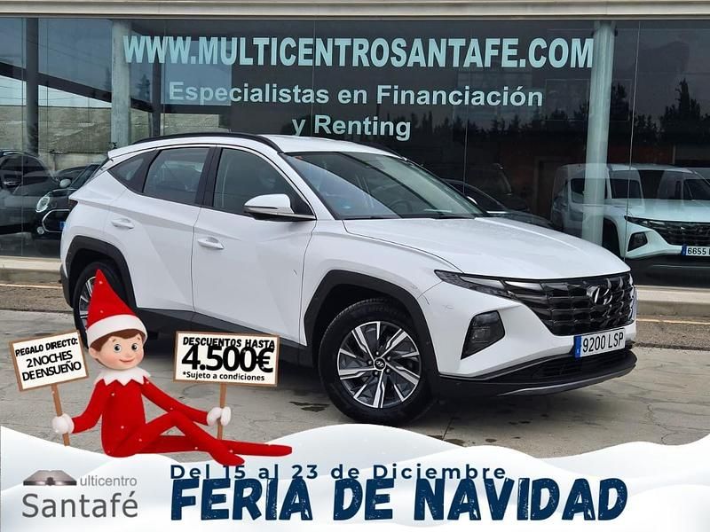 Blanco Usado 2021 Hyundai Tucson SUV | 23.500 € (Caro) - Imagen 1/4
