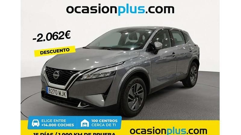 Gris Usado 2023 Nissan Qashqai Acenta SUV | 20.628 € (Buen precio) - Imagen 1/4