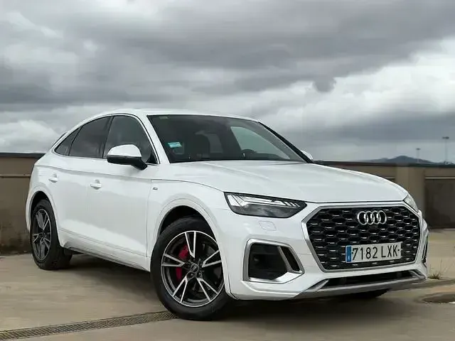 Usado Audi Q5 S-Line 163 CV (119 kW) 2022 Blanco SUV