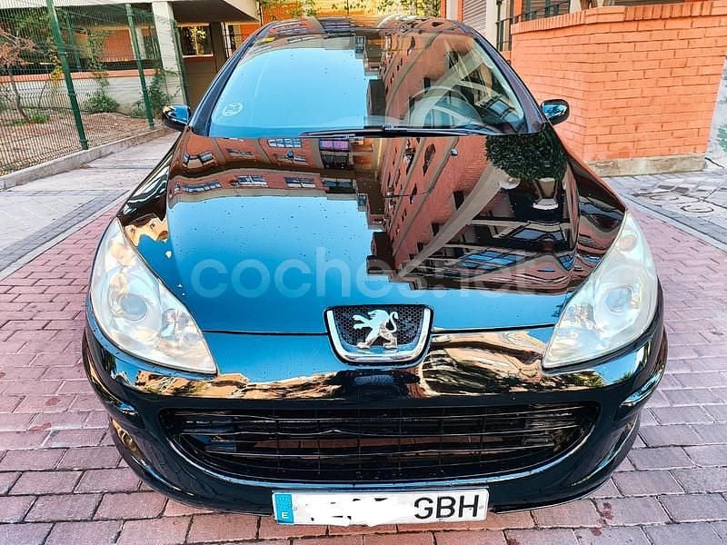 Negro Usado 2008 Peugeot 407 Berlina | 2900 € (Precio justo) - Imagen 1/4