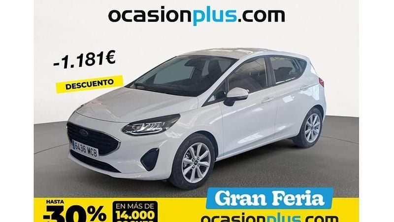 Blanco Usado 2022 Ford Fiesta Trend Utilitario | 11.819 € (Buen precio) - Imagen 1/4