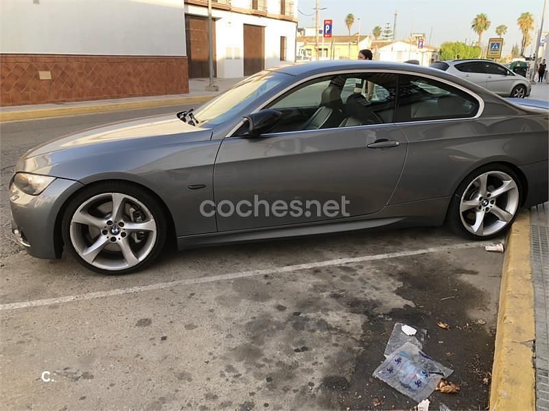 Gris / plata Usado 2008 BMW 335 Luxury Line Coupe | 12.000 € (Super precio) - Imagen 1/4