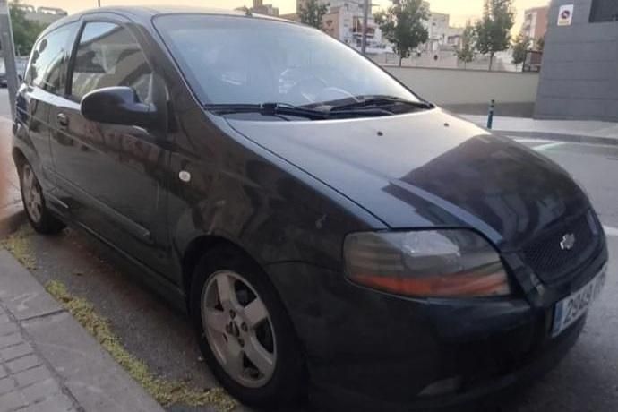 Usado Chevrolet Kalos SE 94 CV (69 kW) 2007 Negro Berlina