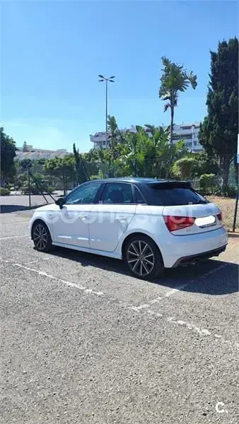 Usado Audi A1 Sportback S-Line 95 CV (69 kW) 2016 Blanco Utilitario