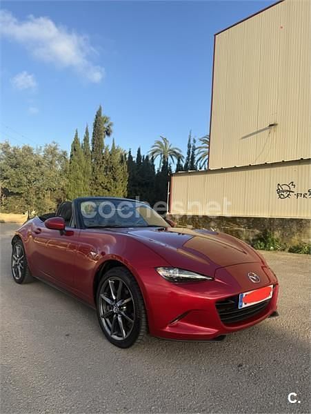 Usado Mazda MX5 Inclusive 160 CV (117 kW) 2017 Rojo Descapotable