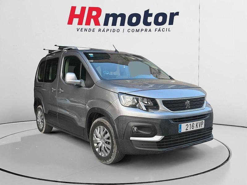 Usado Peugeot Rifter Active 102 CV (75 kW) 2019 Gris Monovolumen