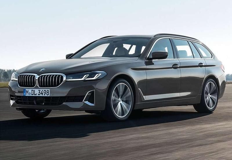 Negro Usado 2020 BMW 520 Familiar | 26.990 € (Precio justo) - Imagen 1/4