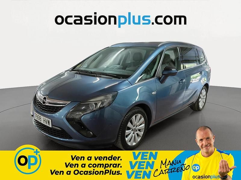 Usado Opel Zafira Excellence 165 CV (121 kW) 2014 Azul Monovolumen