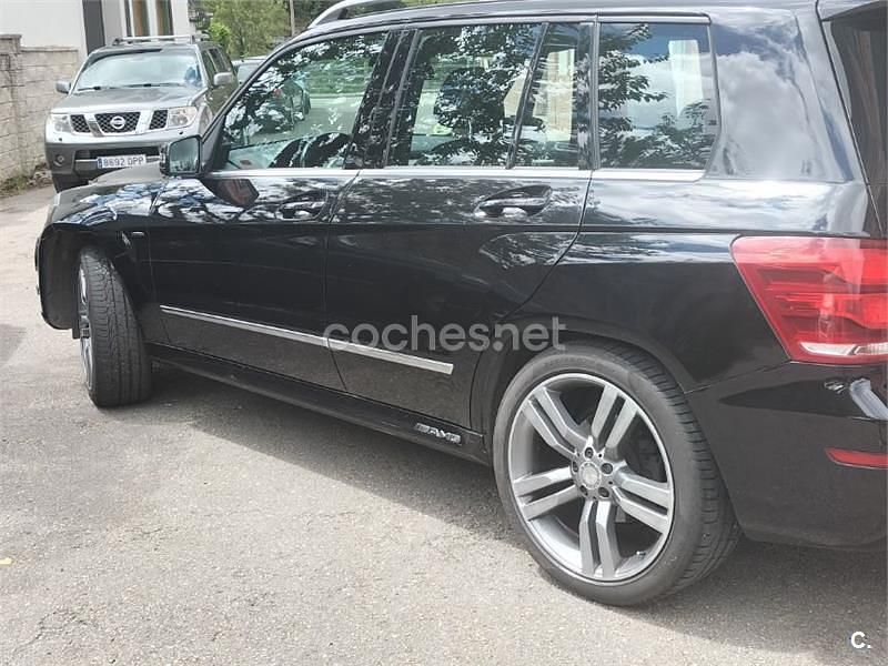 Usado Mercedes GLK220 170 CV (125 kW) 2014 Negro SUV