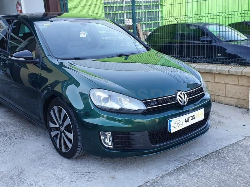 Usado VW Golf VII GTD 170 CV (125 kW) 2012 Verde Berlina