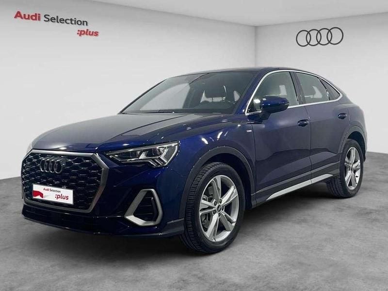 Azul Usado 2021 Audi Q3 Sportback S-Line SUV | 38.300 € (Precio justo) - Imagen 1/4