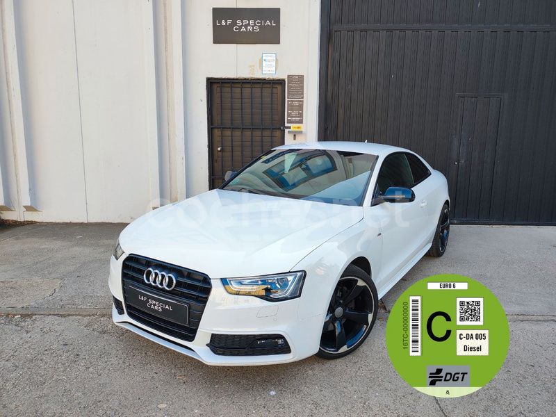 Blanco Usado 2015 Audi A5 S-Line Coupe | 16.990 € (Precio justo) - Imagen 1/4