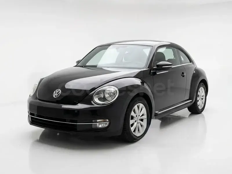 Usado VW Beetle Design 105 CV (77 kW) 2012 Negro Utilitario
