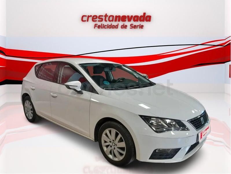 Usado Seat Leon Reference 90 CV (66 kW) 2018 Blanco Berlina