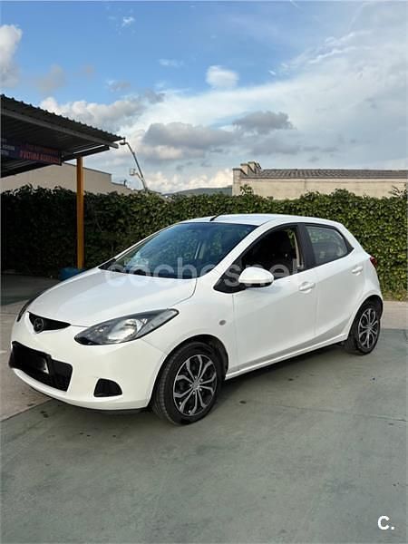 Blanco Usado 2008 Mazda 2 Active Berlina | 3800 € (Precio justo) - Imagen 1/4