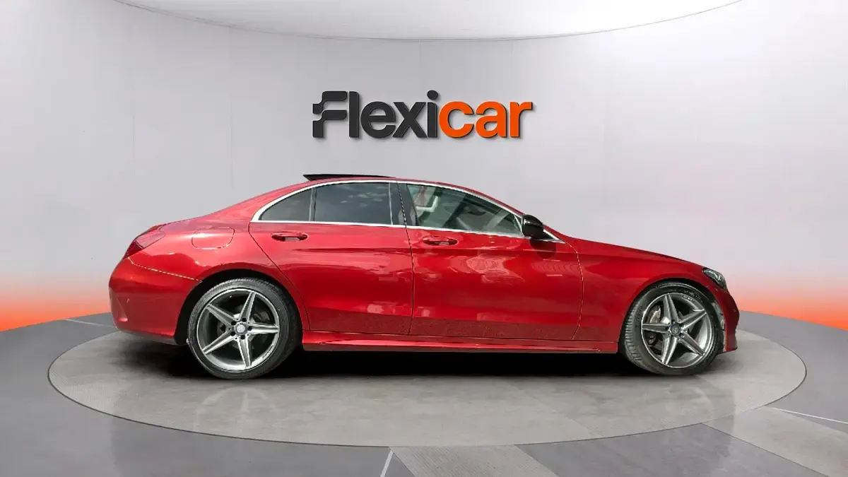 Usado Mercedes C220 170 CV (125 kW) 2017 Rojo Berlina