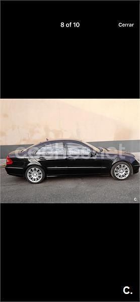 Usado Mercedes E280 Avantgarde 190 CV (139 kW) 2009 Negro Berlina